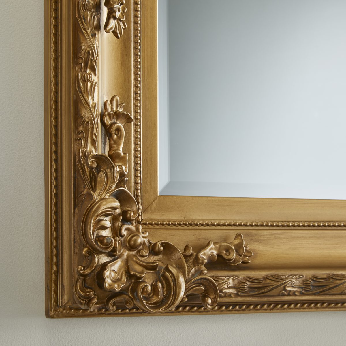 Carved Louis Gold Mirror - The Online Mirror Shop