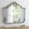 Penrose Silver Overmantle Mirror