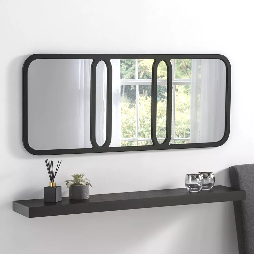 Contemporary Linked Wall Mirror