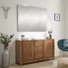 Simplistic Bevelled Edge Wall Mirror